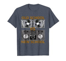 Load image into Gallery viewer, Old School DJ VS New School DJ T-Shirt, House/Dance Music
