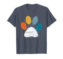 Load image into Gallery viewer, Vintage Dog T-Shirt Puppy Dog Paw Print Dog Love Pet Paw
