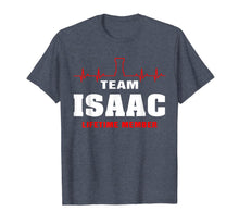 Load image into Gallery viewer, Team Isaac lifetime member shirt surname Isaac name T-Shirt
