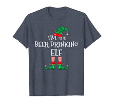 Load image into Gallery viewer, I'm The Beer-Drinking-Elf Matching-Family Christmas T-Shirt
