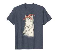 Load image into Gallery viewer, Cute Bandana Horse Horseback Riding T-Shirt-4081673
