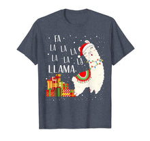 Load image into Gallery viewer, Fa La La Llama - Christmas Alpaca Lover Gift T-Shirt
