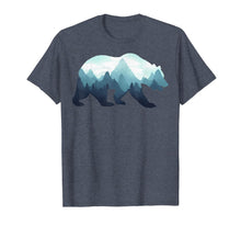 Load image into Gallery viewer, Bear Double Exposure Surreal Wildlife Animal T-Shirt
