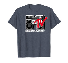 Load image into Gallery viewer, MTV Logo Red Boombox Graphic T-Shirt
