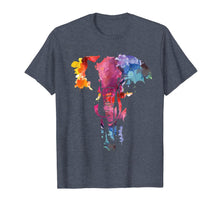Load image into Gallery viewer, Elephant Watercolor Art Design For People Who Love Elephants T-Shirt
