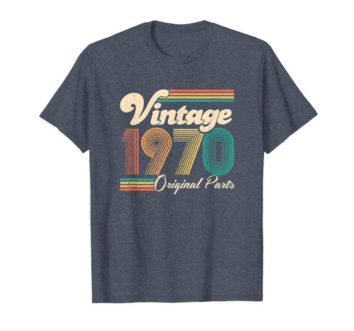 50th Birthday Gift - Vintage 1970 - Retro Bday 50 Years Old T-Shirt-840780