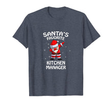 Load image into Gallery viewer, Santa's Favorite kitchen manager Christmas Pajama T-Shirt-2428890
