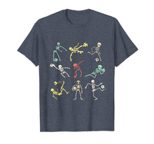 Load image into Gallery viewer, Halloween Skeleton Playing Soccer Ball Funny Gift Soccer T-Shirt
