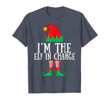 Load image into Gallery viewer, I'm The Elf in Charge Matching Family Group Christmas Gifts T-Shirt-2134025
