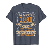 Load image into Gallery viewer, Vintage 60th Birthday March 1960 Shirt 60 Years Old T-Shirt-104250
