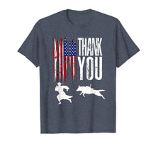 Load image into Gallery viewer, Zero Bark Thirty Thank Hero Dog T-Shirt
