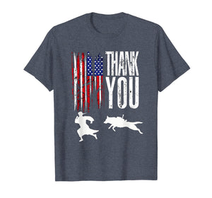 Zero Bark Thirty Thank Hero Dog T-Shirt