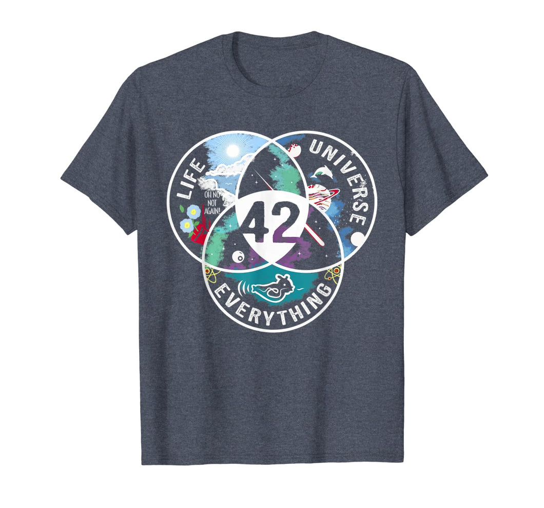 42 The Answer to Life the Universe and Everything Tshirt