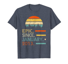 Load image into Gallery viewer, Epic Since January 2013 7th Birthday Gift 7 Years Old T-Shirt-1827618

