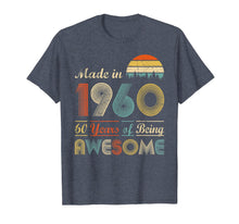 Load image into Gallery viewer, Vintage 1960 Made in 1960 60th birthday 60 years old Gift T-Shirt-542691
