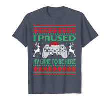 Load image into Gallery viewer, I Paused My Game To Be Here Ugly Christmas Video Gamer Boys T-Shirt
