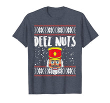 Load image into Gallery viewer, Deez Nuts Nutcracker Funny Ugly Christmas Sweater Meme Gift T-Shirt-1571485
