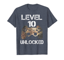 Load image into Gallery viewer, Level 10 Unlocked Boys 10th Birthday 10 Year Old Gamer Gift  T-Shirt
