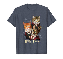 Load image into Gallery viewer, Potter Cats Cute Harry Pawter Kitten gift for Her T-Shirt-742317
