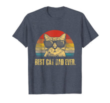 Load image into Gallery viewer, Mens Best Cat Dad Ever T-Shirt Funny Cat Dad Father Vintage Gift T-Shirt-118654

