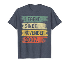 Load image into Gallery viewer, Legend Since November 2007 12 Year Old 12th Birthday Gifts T-Shirt
