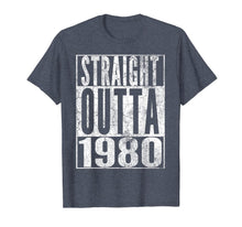 Load image into Gallery viewer, Straight Outta 1980 40th Birthday Gift Shirt 40 Years Old T-Shirt-551835
