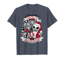 Load image into Gallery viewer, Nice or naughty Nightmare Before xmas scary gift T-Shirt
