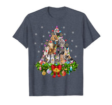 Load image into Gallery viewer, Funny Cat Christmas Tree Xmas Gifts T-Shirt-68797

