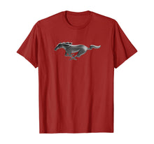 Load image into Gallery viewer, Ford Mustang Modern Pony Logo T-Shirt
