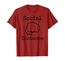 Load image into Gallery viewer, 2020 Social Distance No Touching Fist Bumps T-Shirt-452865
