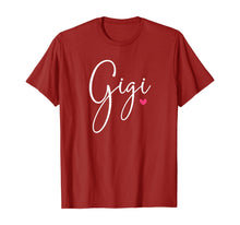 Load image into Gallery viewer, Gigi For Grandma Women Christmas Birthday Gift T-Shirt
