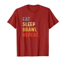 Load image into Gallery viewer, Eat Sleep Brawl Repeat Gamer T-Shirt-260793
