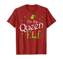 Load image into Gallery viewer, I'm The Queen Elf Funny Group Matching Family Xmas Gift  T-Shirt
