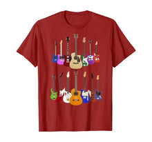 Load image into Gallery viewer, Guitar Rock N Roll Musical Instrument Design Idea T-Shirt
