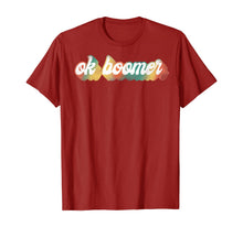 Load image into Gallery viewer, OK Boomer Funny Retro Graphic T-Shirt
