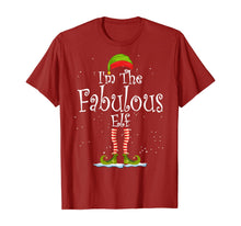 Load image into Gallery viewer, I&#39;m The Fabulous Elf Shirt Christmas Family Elf Costume T-Shirt
