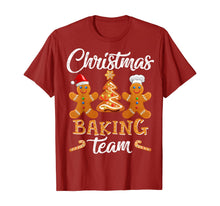 Load image into Gallery viewer, Christmas Baking Team Gingerbread Funny Christmas Gift T-Shirt
