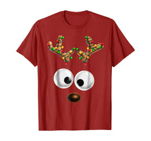 Load image into Gallery viewer, Matching Family Christmas Reindeer Face Shirt for Kids Gift
