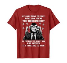 Load image into Gallery viewer, If You're Going To Fight Fight Like You're The Third Monkey T-Shirt-247300
