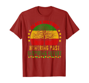 Honoring Past Inspiring Future Black History Month T-Shirt-1059105