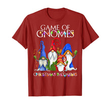 Load image into Gallery viewer, Game Gnomes Christmas Is Coming - Nordic Gnome Christmas T-Shirt
