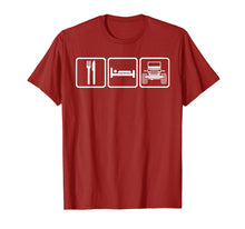 Load image into Gallery viewer, Eat sleep jeep repeat - Best t-shirt gift for jeep lovers
