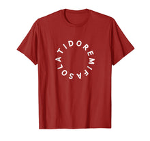 Load image into Gallery viewer, Do Re Mi Fa So La Ti Do Solfeggio Circle T-Shirt
