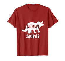 Load image into Gallery viewer, Mommysaurus Funny Shirt Dinosaur Mothers Day Mommy Mom Gift
