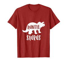 Load image into Gallery viewer, Auntiesaurus T-Shirt Gift for Aunt Pregnancy Announcement

