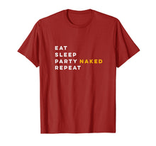 Load image into Gallery viewer, Funny Nudist Swinger Tshirt

