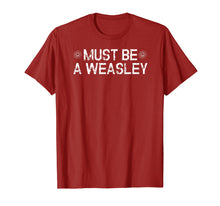 Load image into Gallery viewer, Funny Weasley T Shirt Magic Spell Fun Forest Woods Scary Day
