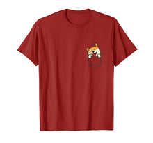 Load image into Gallery viewer, Cute Shiba Inu Owner Shirt Dog In Your Pocket Dog Lover Gift
