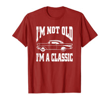 Load image into Gallery viewer, I&#39;m Not Old I&#39;m Classic T-Shirt Vintage Hot Rod Dad Grandpa
