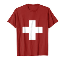 Load image into Gallery viewer, Switzerland Flag Swiss Cross T-Shirt
